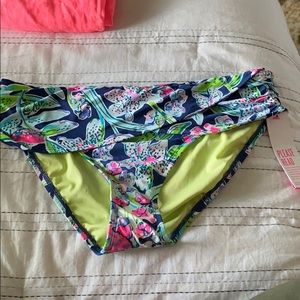 NWT Lilly Pulitzer Lagoon Sarong Hipster Bottom
